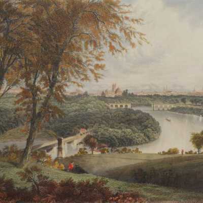Philadelphia from Belmont (West Park)