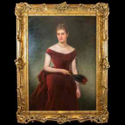 Portrait of Frances Drexel Paul (1852-1892)