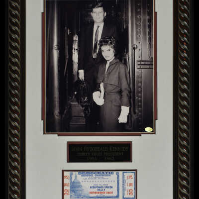 John F. Kennedy 1960 Democratic National Convention Ticket