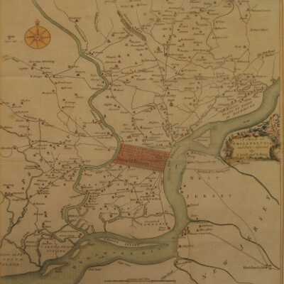 A Map of Philadelphia and Parts Adjacent