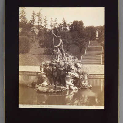 Florence- Boboli Garden, Fountain of Neptune