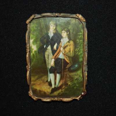 Miniature: Painting of Two Hunters