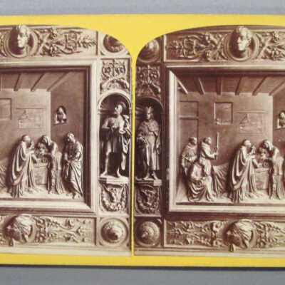 Stereograph: Death-Bed of Columbus