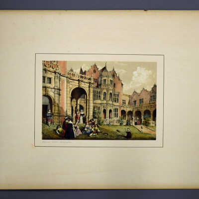 Mansions of England in Olden Times: Volume 1 - Holland House, Kensington. South Front
