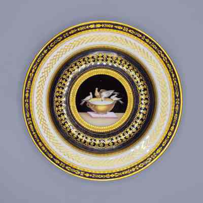 Plate with Doves from Galla Placida