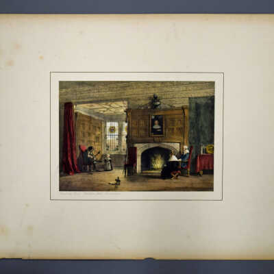Mansions of England in Olden Times: Volume 1 - Haddon Hall, Derbyshire. Drawing Room.