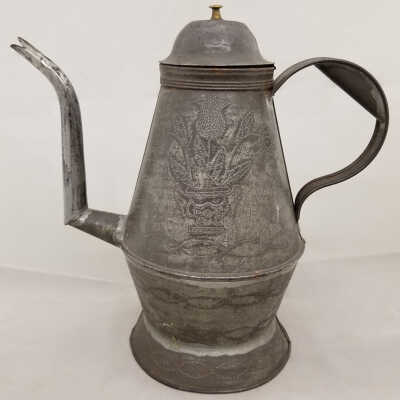 Punched Tin Coffeepot
