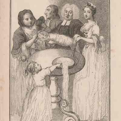 Orator Henley Christening a Child