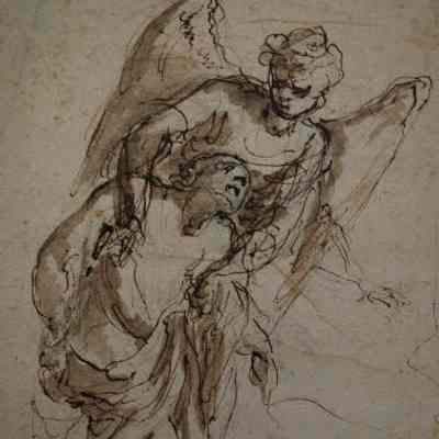 Angel with Figure