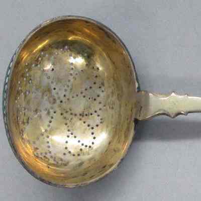 Cloisonné Tea Strainer