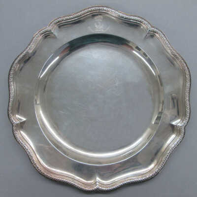 George II Silver Dinner Plate