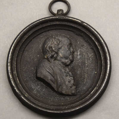 Medallion of Benjamin Franklin