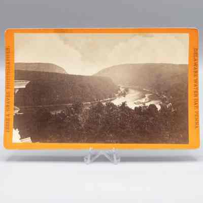Stereograph: Delaware Water Gap, Penna