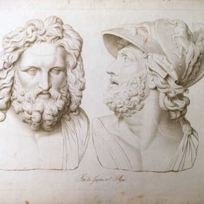 The Anatomy Series: Tete de Jupiter, et d' Ajax (Head of Jupiter and of Ajax)