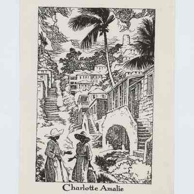 Print of Charlotte Amalie