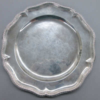 George II Silver Dinner Plate