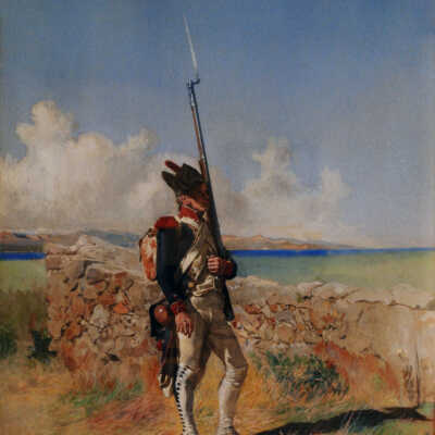 A Republican Sentinel of the Army of Var