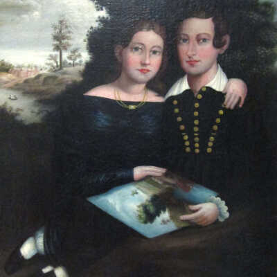 Portrait of William and Permelia Decker