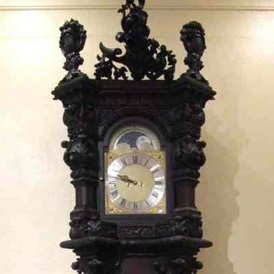 Monumental Tall Case Hall Clock
