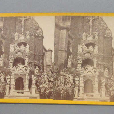Stereograph: Galvany Church, Antwerp
