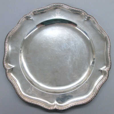 George II Silver Dinner Plate