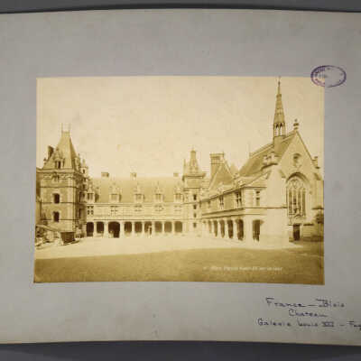 Blois, Chateau- Galerie Louis XII. Facades Upon the Court