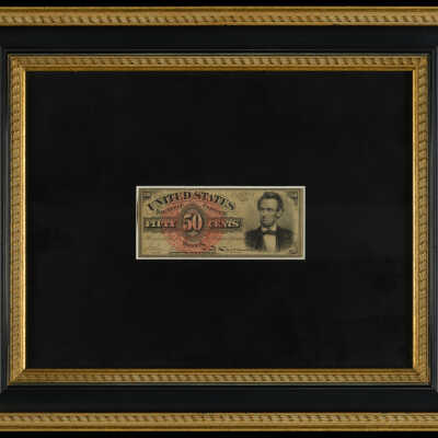 Fractional Currency, 50 cent, 4th Issue, March 3, 1863