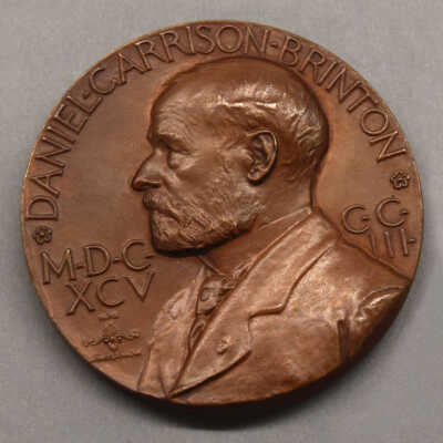 Medal of Dr. Daniel Garrison Brinton