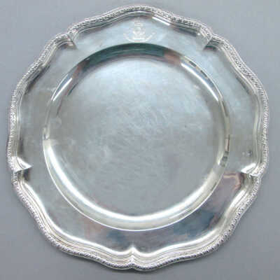George II Silver Dinner Plate