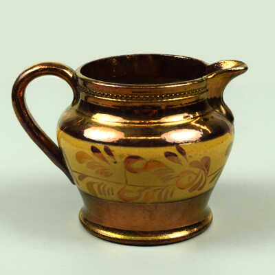 Copper Lustre Creamer