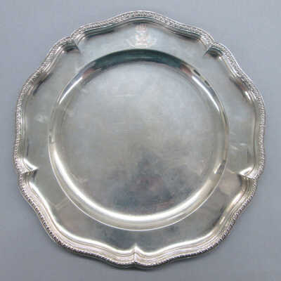 George II Silver Dinner Plate