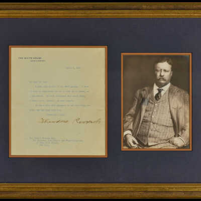 Letter from Theodore Roosevelt to Robert E. Ely, April 2, 1907