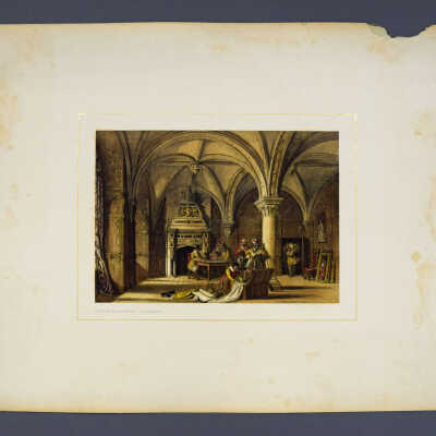 Mansions of England in Olden Times: Volume 2 - Bolsover Castle, Derbyshire. Hall.