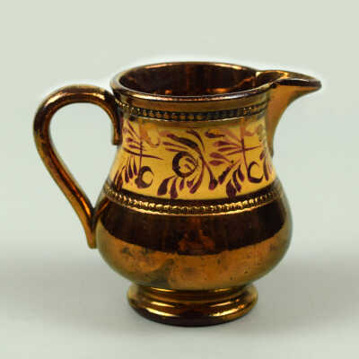 Copper Lustre Pitcher