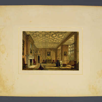Mansions of England in Olden Times: Volume 2 - Broughton Castle , Oxon. Drawing Room.
