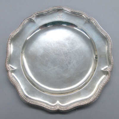 George II Silver Dinner Plate