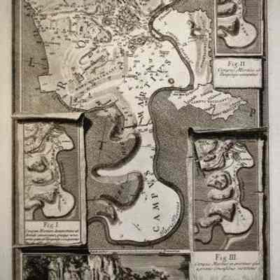 Plan of Rome and the Campus Martius
