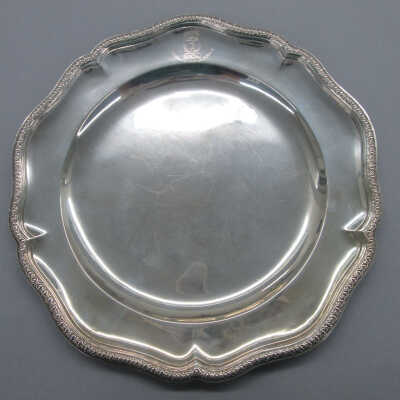 George II Silver Dinner Plate