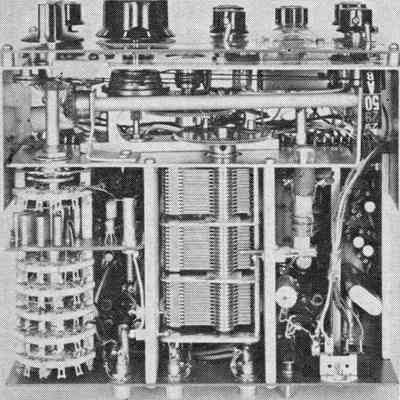 Topside of chassis.: Image: CQ, Dec 1966