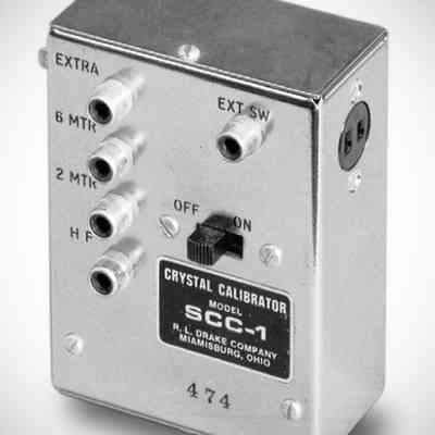 Image: Joe Veras, K9OCO: SCC-1 crystal calibrator.