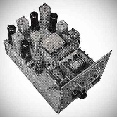 RA-600 wide band multiplier and power amplifier.: Image: QST, Jun 1947