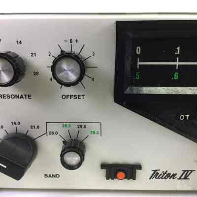 Note: Later version are marked as Triton IV. Early versions are marked Model 540.: Image: schulmanauction.com