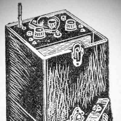 Portable version: Image: Allied Radio catalog, 1937