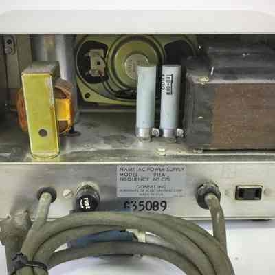911A Matching Power Supply and Speaker: Image: schulmanauction.com