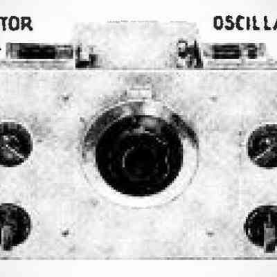 Silver "3 Tube Single Signal Superhet"