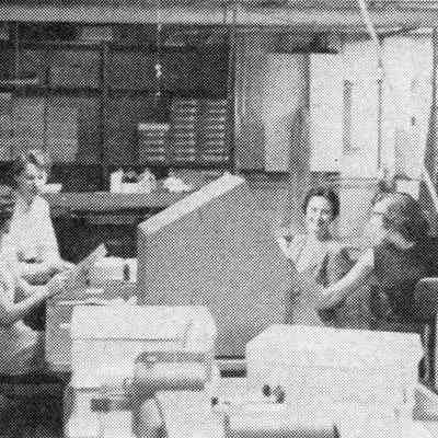Office staff: Image: CQ magazine