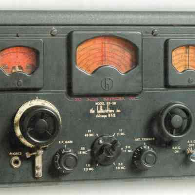 Hallicrafters SX-28, SX-28A, SCX-28-FCC, AN/GRR-2
