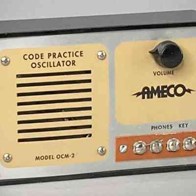 Model OCM-2.: Image: Chuck Penson, WA7ZZE; Collection: Scott Cowling, WA2DFI