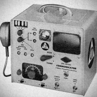 Gonset Communicator FCDA 2, FCDA 6M (with Yellow CD Case)
