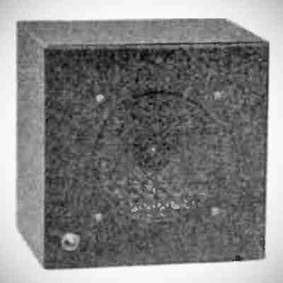 70AP speaker / power supply: Image: Radio magazine, Sep 1934